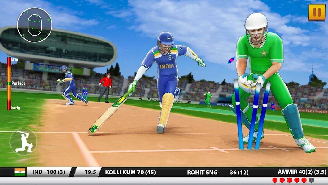 Скачать взломанную World Cricket Games :T20 Cup [Много монет] MOD apk на Андроид
