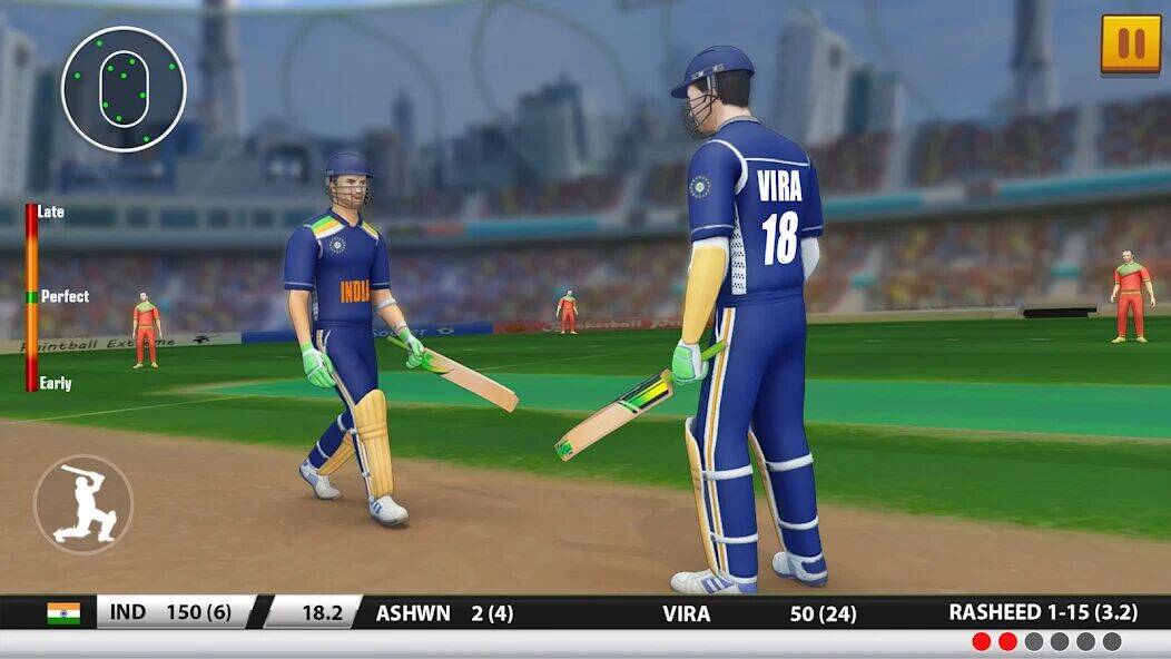 Скачать взломанную World Cricket Games :T20 Cup [Много монет] MOD apk на Андроид