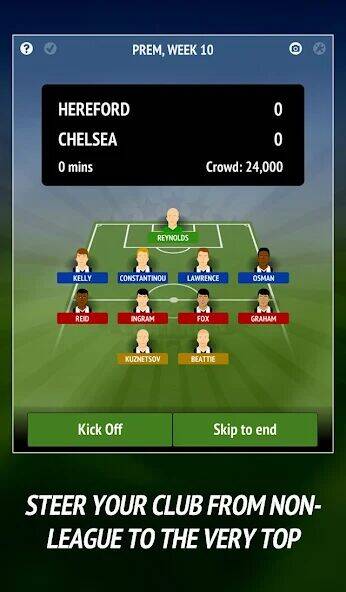 Скачать взломанную Football Chairman [Мод меню] MOD apk на Андроид