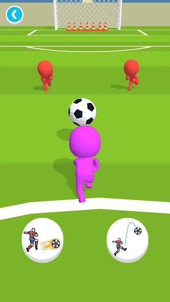 Скачать взломанную Soccer Runner [Много денег] MOD apk на Андроид