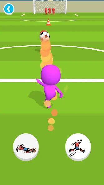 Скачать взломанную Soccer Runner [Много денег] MOD apk на Андроид
