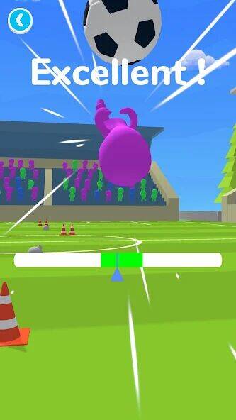 Скачать взломанную Soccer Runner [Много денег] MOD apk на Андроид