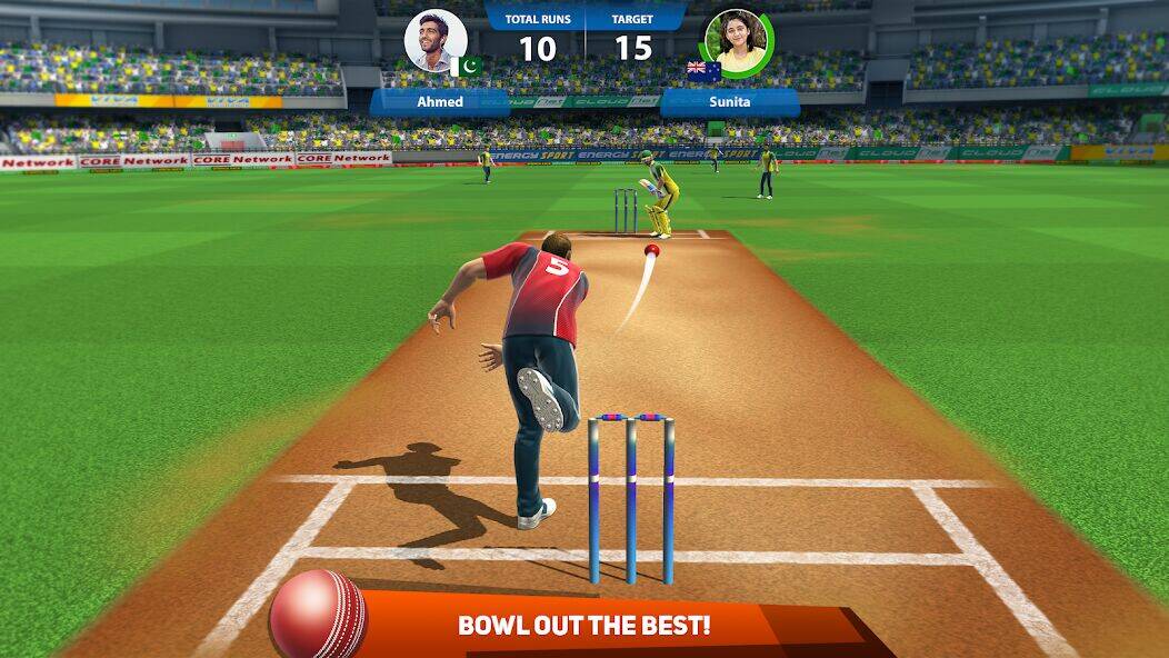 Скачать взломанную Cricket League [Много денег] MOD apk на Андроид