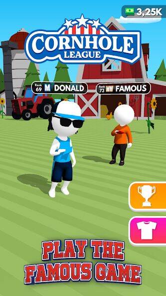 Скачать взломанную Cornhole League [Бесплатные покупки] MOD apk на Андроид
