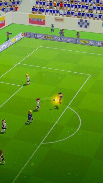 Скачать взломанную Mini Soccer Star: Football Cup [Много монет] MOD apk на Андроид