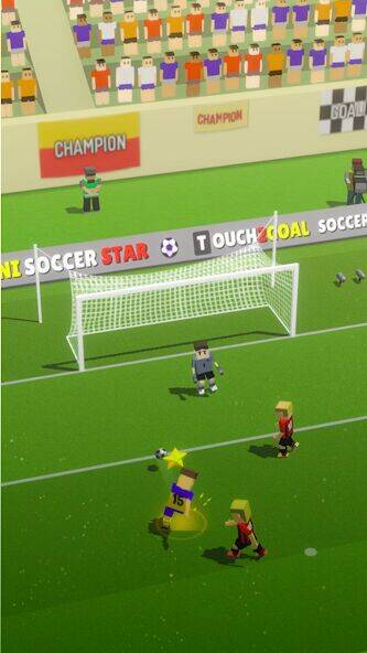 Скачать взломанную Mini Soccer Star: Football Cup [Много монет] MOD apk на Андроид