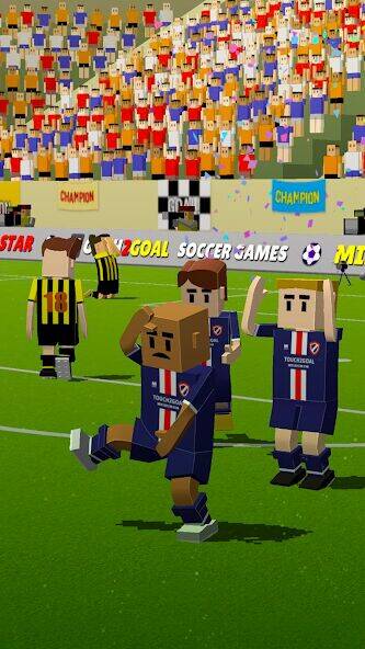 Скачать взломанную Mini Soccer Star: Football Cup [Много монет] MOD apk на Андроид
