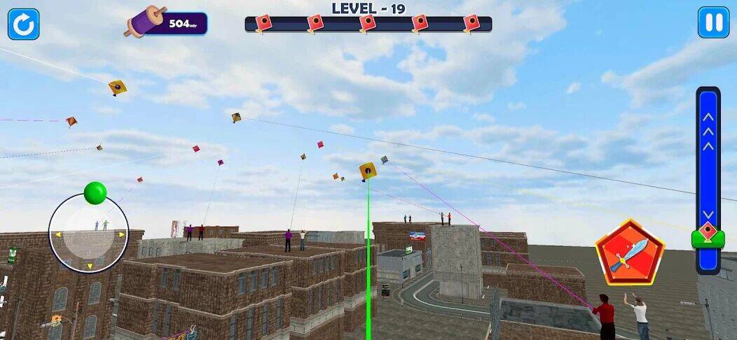 Скачать взломанную Indian Kite Flying 3D [Мод меню] MOD apk на Андроид