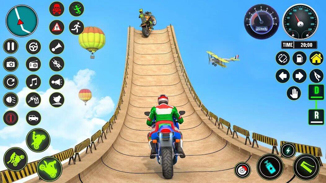 Скачать взломанную GT Bike Racing Game Moto Stunt [Мод меню] MOD apk на Андроид