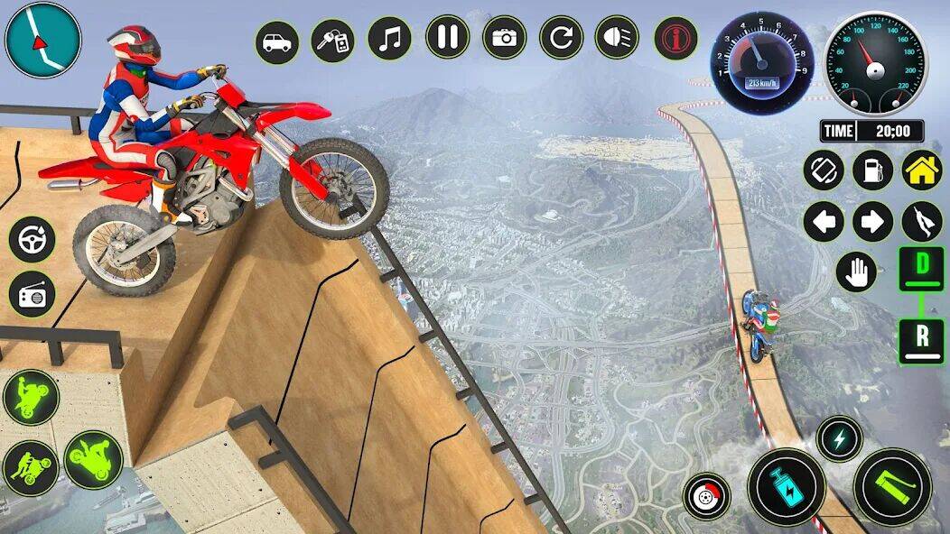 Скачать взломанную GT Bike Racing Game Moto Stunt [Мод меню] MOD apk на Андроид