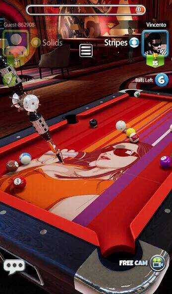 Скачать взломанную Pool Blitz [Бесплатные покупки] MOD apk на Андроид