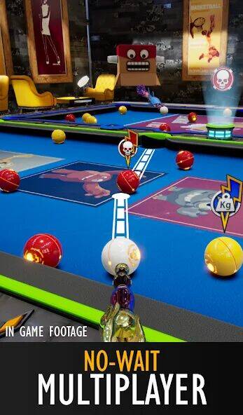 Скачать взломанную Pool Blitz [Бесплатные покупки] MOD apk на Андроид