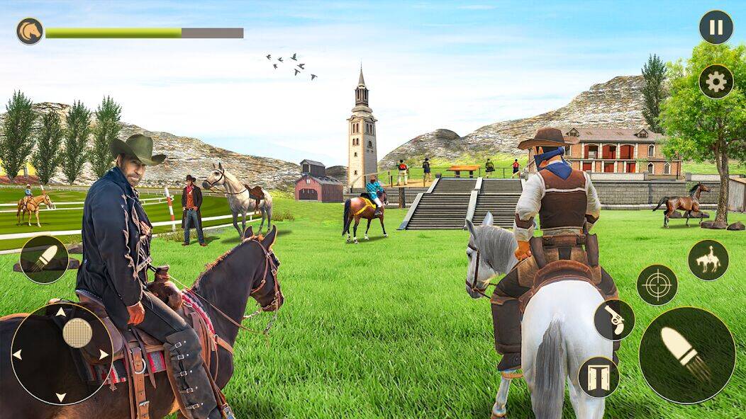 Скачать взломанную Horse Riding Rivals Horse Race [Много монет] MOD apk на Андроид