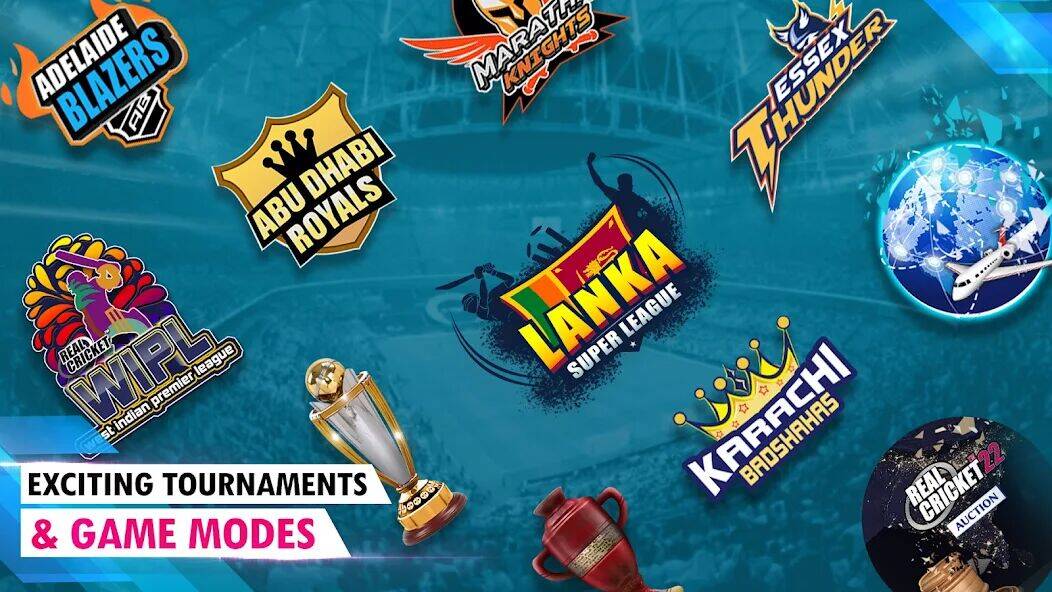 Скачать взломанную Real Cricket™ 22 [Много денег] MOD apk на Андроид