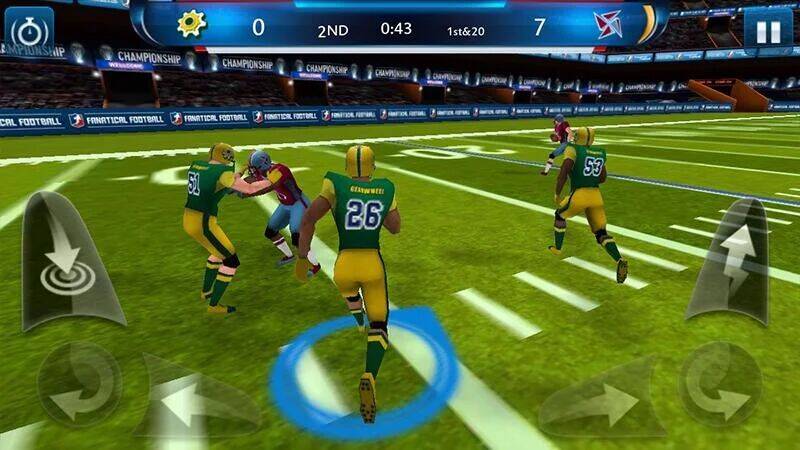 Скачать взломанную Fanatical Football [Много монет] MOD apk на Андроид
