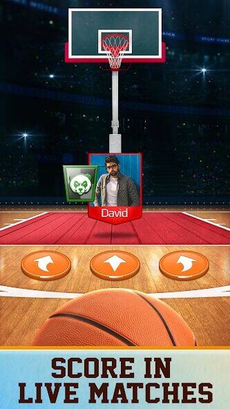 Скачать взломанную Basketball Rivals: Online Game [Бесплатные покупки] MOD apk на Андроид