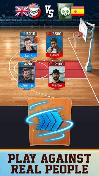 Скачать взломанную Basketball Rivals: Online Game [Бесплатные покупки] MOD apk на Андроид