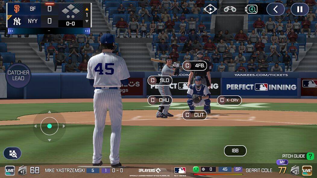Скачать взломанную MLB Perfect Inning 23 [Много денег] MOD apk на Андроид