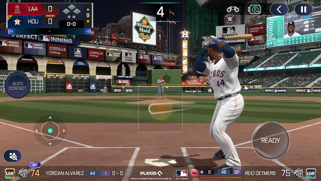 Скачать взломанную MLB Perfect Inning 23 [Много денег] MOD apk на Андроид