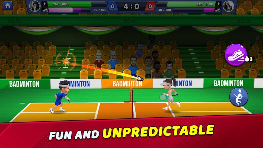 Скачать взломанную Badminton Clash 3D [Мод меню] MOD apk на Андроид