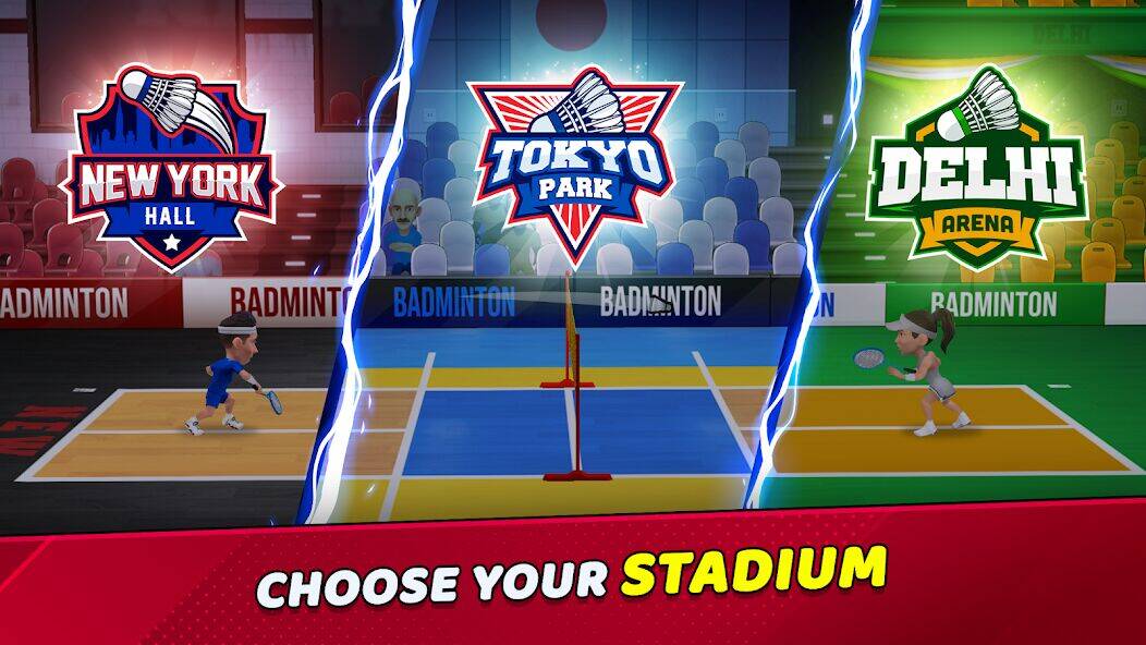 Скачать взломанную Badminton Clash 3D [Мод меню] MOD apk на Андроид