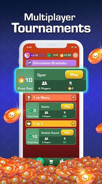 Скачать взломанную Carrom Blitz: Win Rewards [Мод меню] MOD apk на Андроид