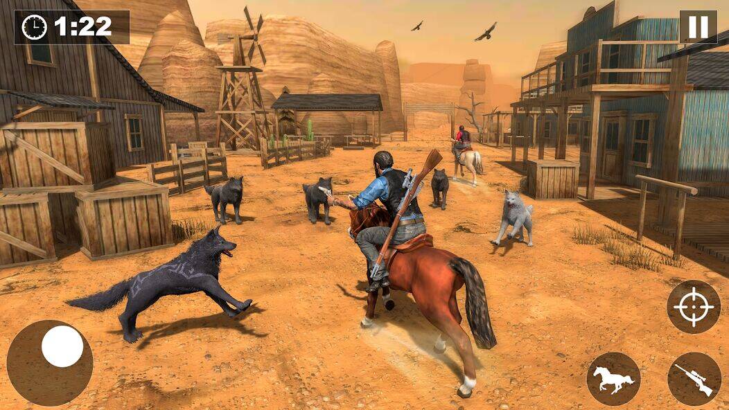 Скачать взломанную West Cowboy - Gunfighter Game [Мод меню] MOD apk на Андроид