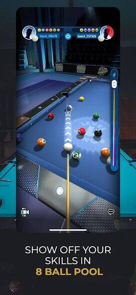 Скачать взломанную 8 Ball Smash: Real 3D Pool [Много денег] MOD apk на Андроид