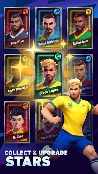 Скачать взломанную AFK Football：Soccer Game [Много монет] MOD apk на Андроид