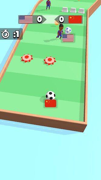 Скачать взломанную Soccer Dash [Бесплатные покупки] MOD apk на Андроид