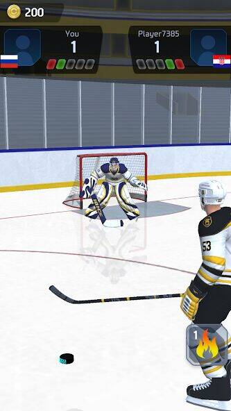 Скачать взломанную Hockey Game Stars 3D [Мод меню] MOD apk на Андроид