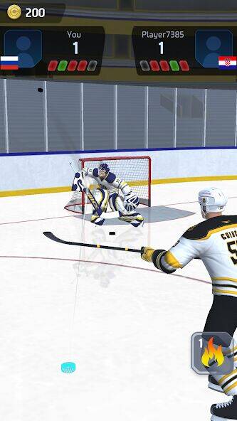 Скачать взломанную Hockey Game Stars 3D [Мод меню] MOD apk на Андроид