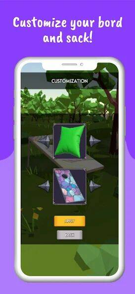 Скачать взломанную Cornhole 3D: Nations League [Много монет] MOD apk на Андроид