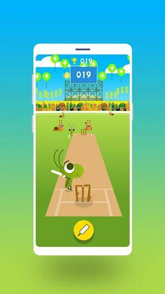 Скачать взломанную Cric Game - Doodle Cricket [Мод меню] MOD apk на Андроид