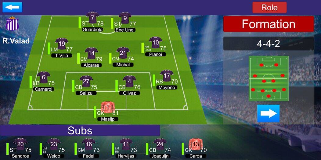 Скачать взломанную World League Soccer 2023 [Мод меню] MOD apk на Андроид