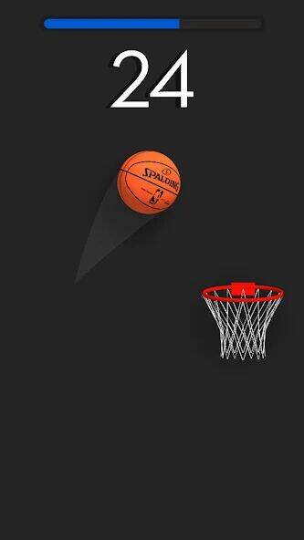 Скачать взломанную Dunk Stroke - 3D-баскетбольная [Много монет] MOD apk на Андроид