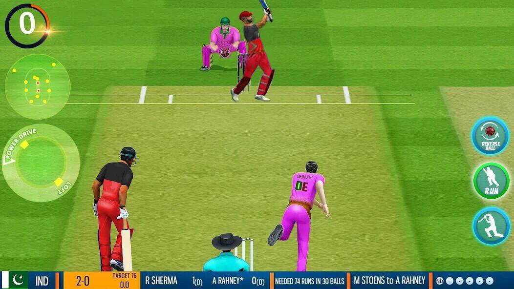 Скачать взломанную Indian Cricket Game Champions [Много денег] MOD apk на Андроид