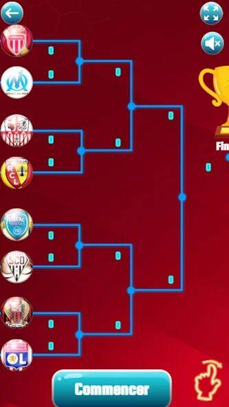Скачать взломанную Jeu de Ligue 1 [Много денег] MOD apk на Андроид