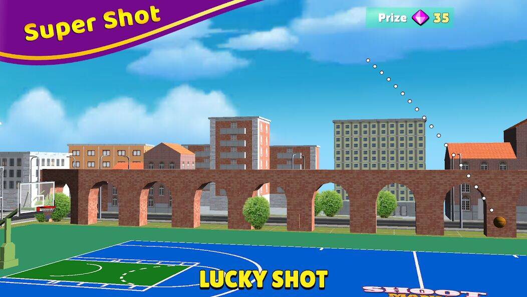 Скачать взломанную Shoot Challenge Basketball [Много денег] MOD apk на Андроид