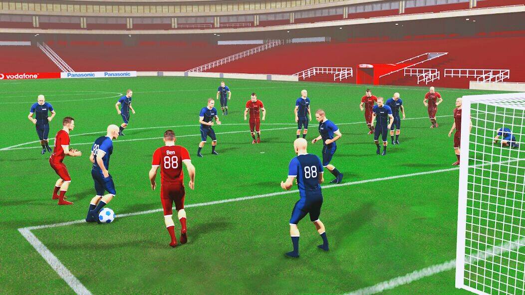 Скачать взломанную Футбольная игра - футбол фифа [Бесплатные покупки] MOD apk на Андроид