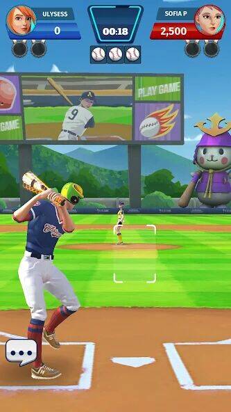 Скачать взломанную Baseball Club: PvP Multiplayer [Бесплатные покупки] MOD apk на Андроид