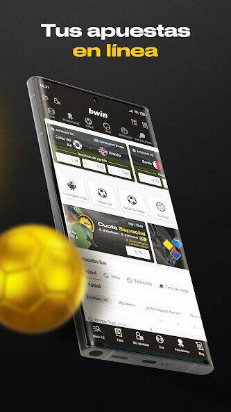 Скачать взломанную bwin Apuestas Deportivas [Много денег] MOD apk на Андроид