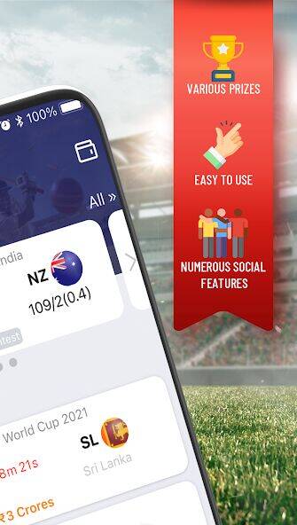 Скачать взломанную Legend Fantasy- Fantasy sports [Много монет] MOD apk на Андроид