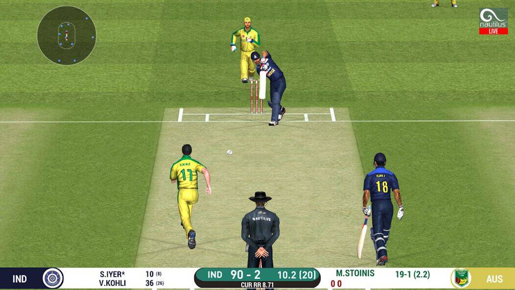 Скачать взломанную Real Cricket™ 20 [Мод меню] MOD apk на Андроид