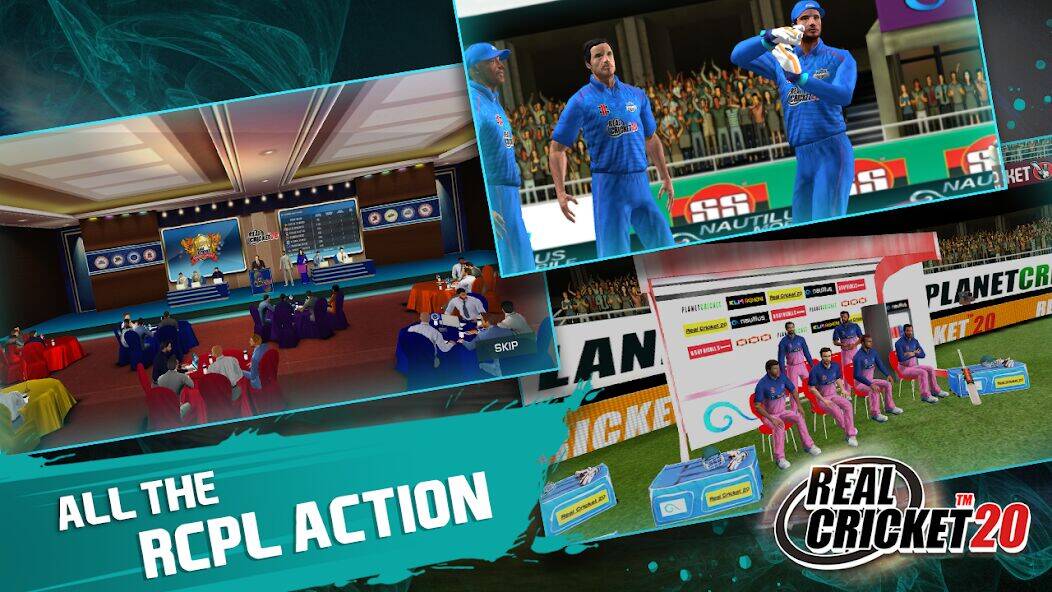 Скачать взломанную Real Cricket™ 20 [Мод меню] MOD apk на Андроид