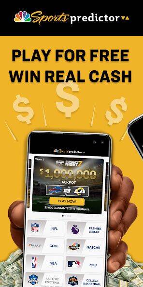 Скачать взломанную NBC Sports Predictor [Бесплатные покупки] MOD apk на Андроид