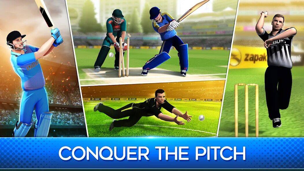 Скачать взломанную World Cricket Premier League [Бесплатные покупки] MOD apk на Андроид