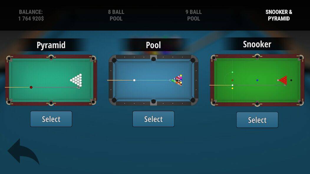 Скачать взломанную Pool Online - 8 Ball, 9 Ball [Много денег] MOD apk на Андроид