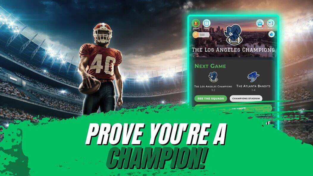 Скачать взломанную Astonishing Football Manager [Мод меню] MOD apk на Андроид