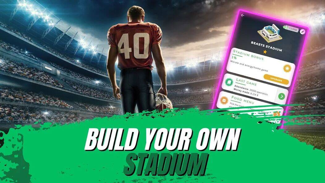 Скачать взломанную Astonishing Football Manager [Мод меню] MOD apk на Андроид